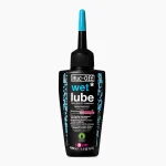 Lubrificante Muc-Off Wet Lube in bottiglia da 50 ml, per condizioni di pioggia e bagnato