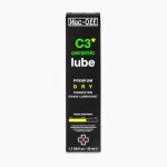 Lubrificante ceramico Muc-Off C3 Premium Dry per catena, in confezione da 50 ml.